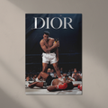 MUHAMMAD ALI x DIOR POSTER