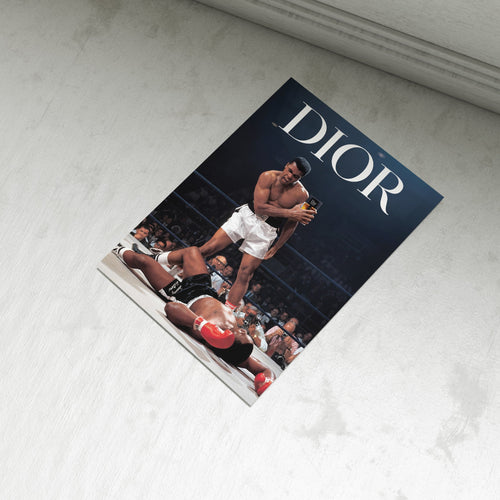 MUHAMMAD ALI x DIOR POSTER