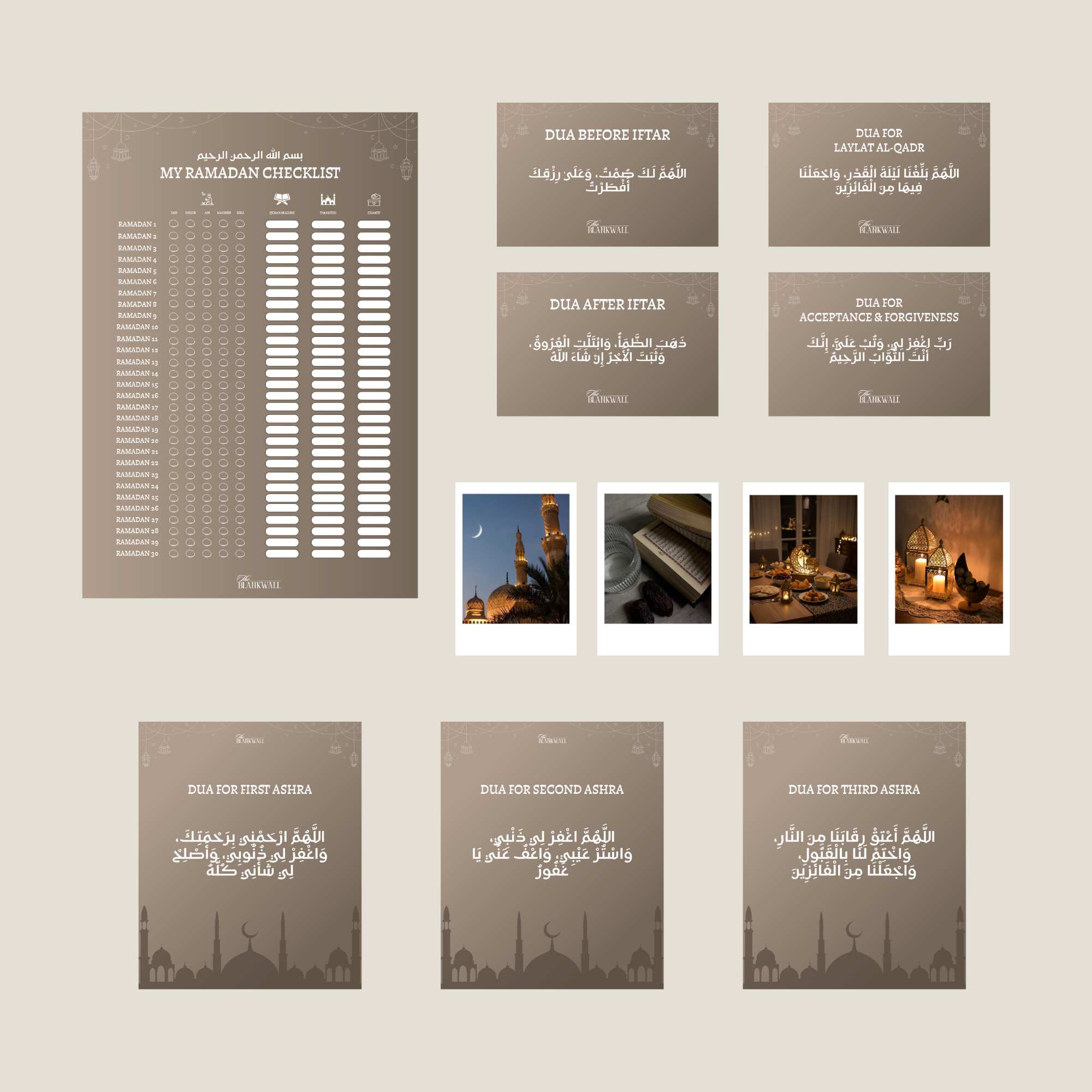 Ramadan Magnetic Tracker Set